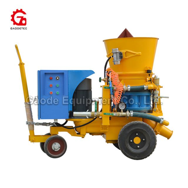 GAODETEC GZ-5ER Low Dust Refractory Gunning Machine With 5.5Kw Motor